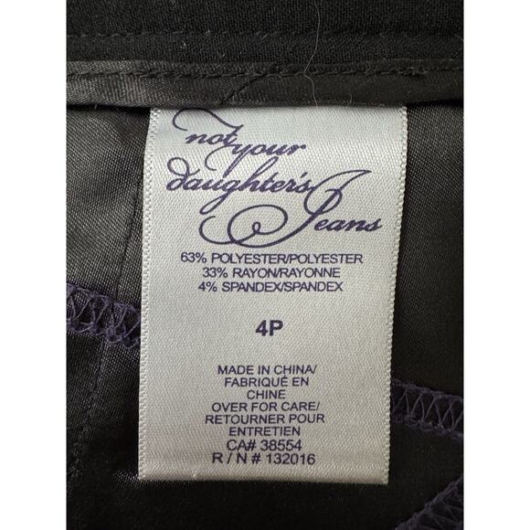 NYDJ Lift Tuck Straight Leg Pants Work Office Interview Academia Twee Capsule 4P - Picture 5 of 8